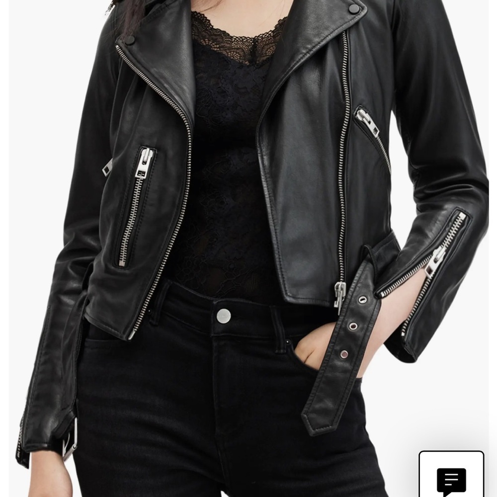All Saints Balfern Leather Jacket